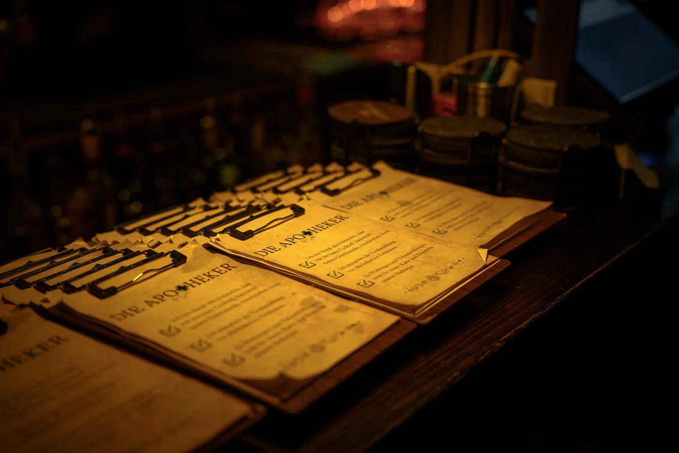 Atmosphäre Bar Gastronomie